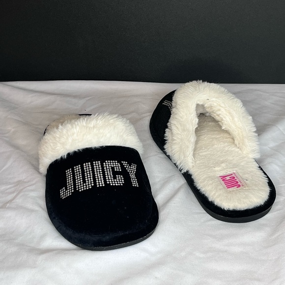 Juicy couture bedazzled house slippers - Picture 7 of 7